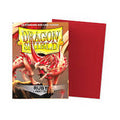 Dragon Shield - 100 Standard Size Card Sleeves - Ruby Matte