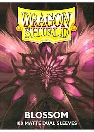 Dragon Shield - 100 Standard Size Card Dual Sleeves - Blossom Matte