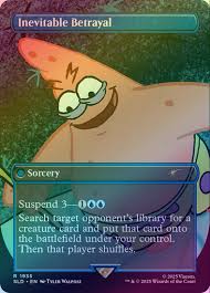 Magic the Gathering Secret Lair x SpongeBob SquarePants Internet Sensation Rainbow Foil (englisch)
