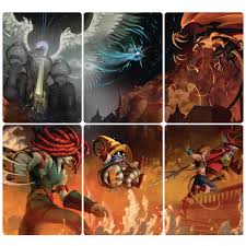 Magic the Gathering - Final Fantasy Scene Box - The Siege of Alexandria (englisch)