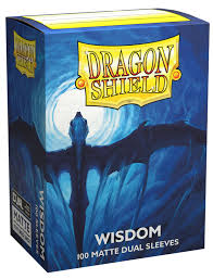 Dragon Shield - 100 Standard Size Card Dual Sleeves - Wisdom Matte