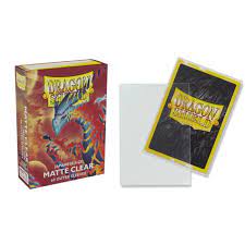 Dragon Shield - 60 Japanese Size Outer Sleeves - Clear Matte