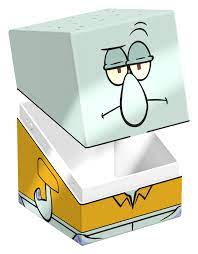 SpongeBob Schwammkopf Squaroes – Offizielle Deckbox - Thaddäus