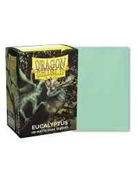 Dragon Shield - 100 Standard Size Card Dual Sleeves - Eucalyptus Matte