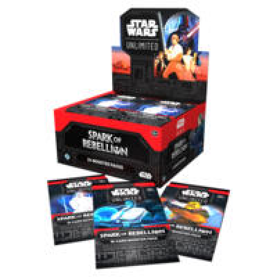 Star Wars Unlimited – Spark of Rebellion Booster Display (Englisch)