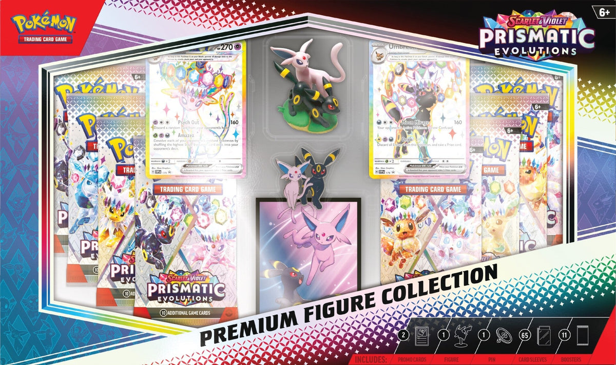 Pokemon TCG – Prismatic Evolutions Premium Figure Collection Box (englisch)