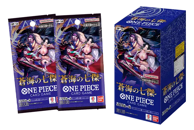 One Piece Card Game OP14 – The Azure Sea's Seven (Japanisch)