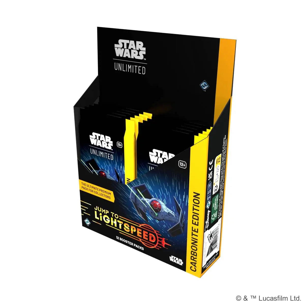 Star Wars: Unlimited – Jump to Lightspeed Carbonite Booster Display (Englisch)