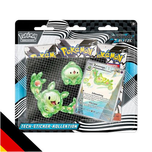 Pokemon Karmesin & Purpur – KP10.5 Schwarze Blitze Tech-Sticker-Kollektion (Deutsch)