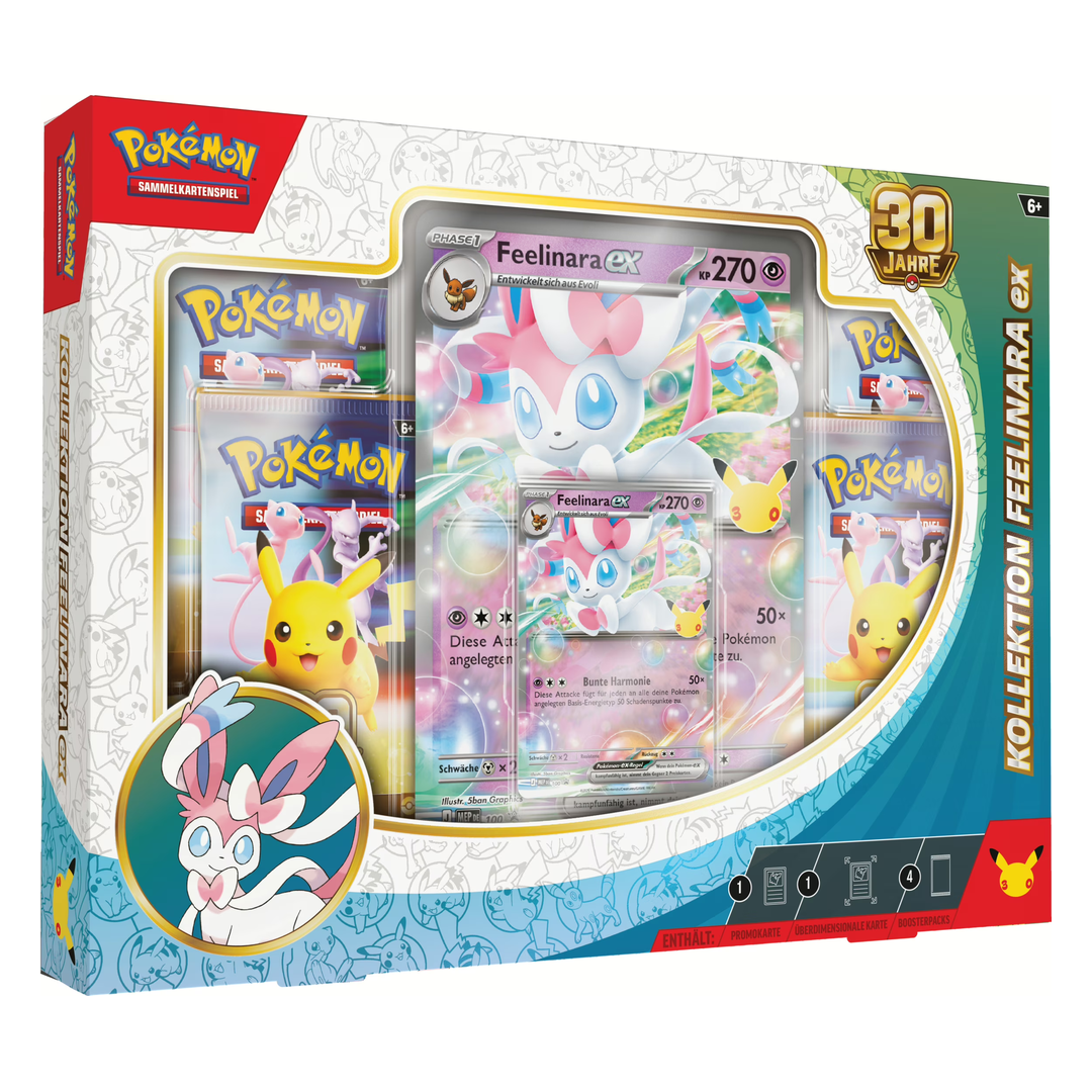 Pokémon 30 Jahre – Kollektion Feelinara-ex (deutsch) *Vorbestellung