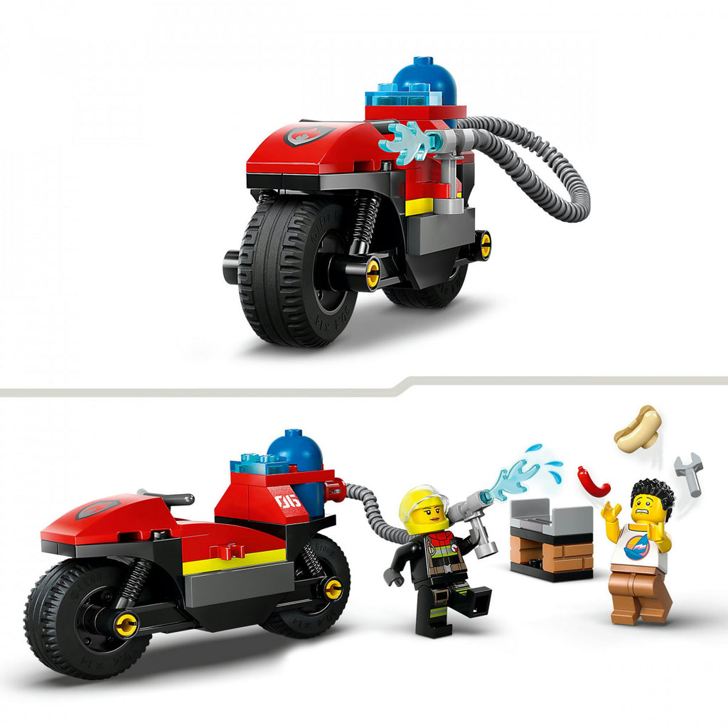 LEGO® City – Feuerwehrmotorrad (Set 60410)