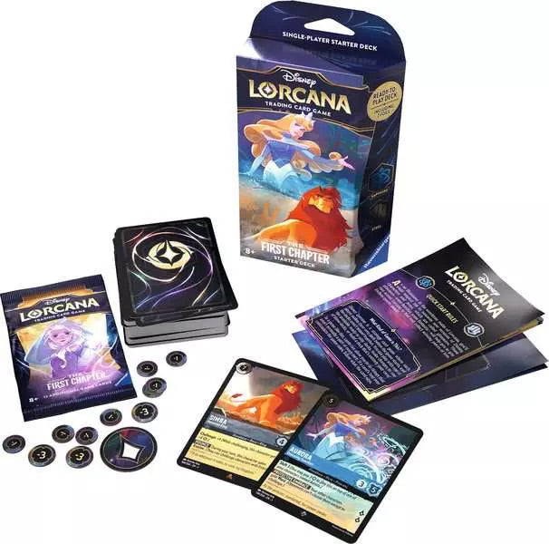 Disney Lorcana Sammelkartenspiel – Starterset The First Chapter (deutsch)