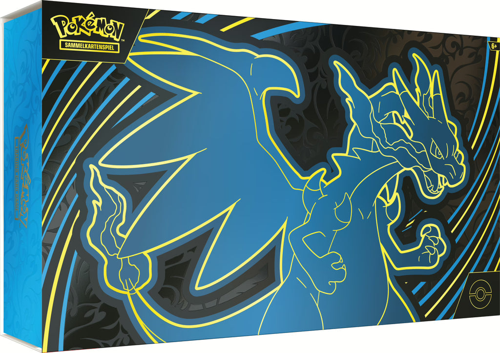 Pokemon ME02 Mega Entwicklung - Ultra-Premium-Kollektion – Mega-Glurak X-ex (Deutsch)