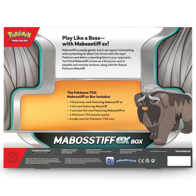 Pokemon – Mabula-Vielfraß-ex Kollektion (Englisch)
