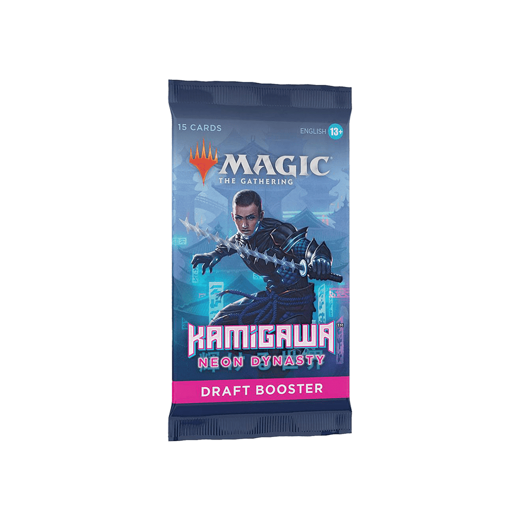 Magic The Gathering – Kamigawa: Neon Dynasty Draft Booster (englisch, Einzelbooster)