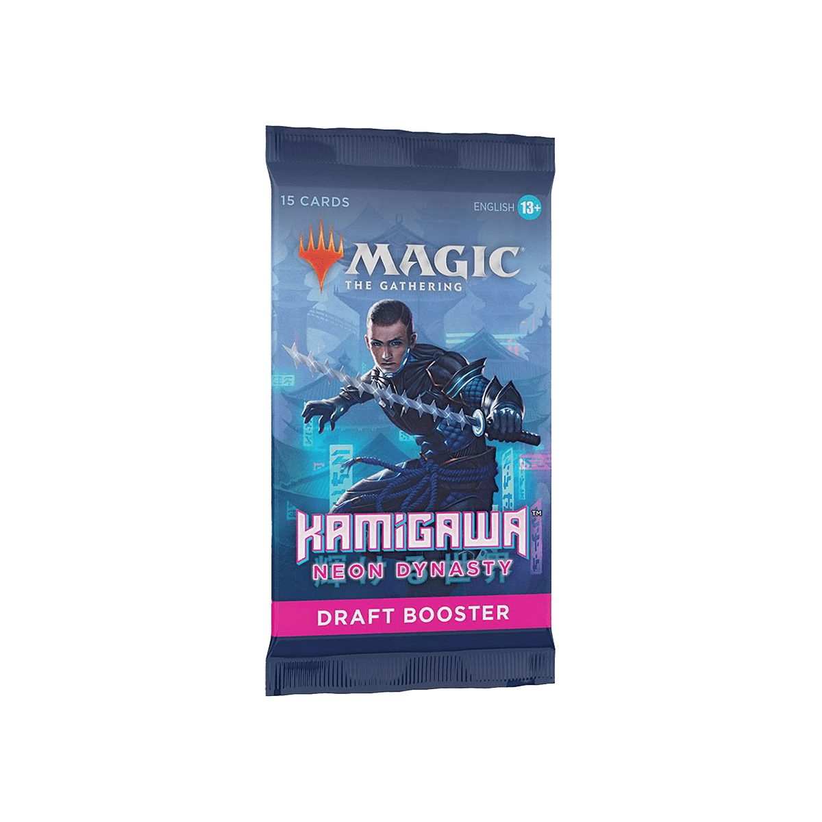 Magic The Gathering – Kamigawa: Neon Dynasty Draft Booster (englisch, Einzelbooster)
