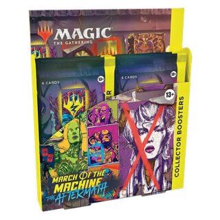 Magic: The Gathering - March of the Mashine: The Aftermath Collectors Booster-Display (Englisch)