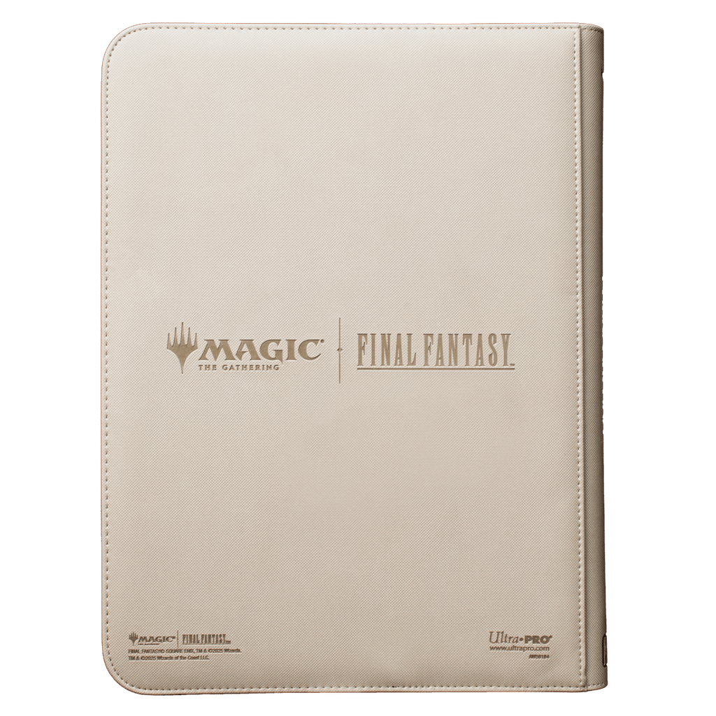 Ultra PRO Final Fantasy 9‑Pocket Premium Zippered Pro‑Binder