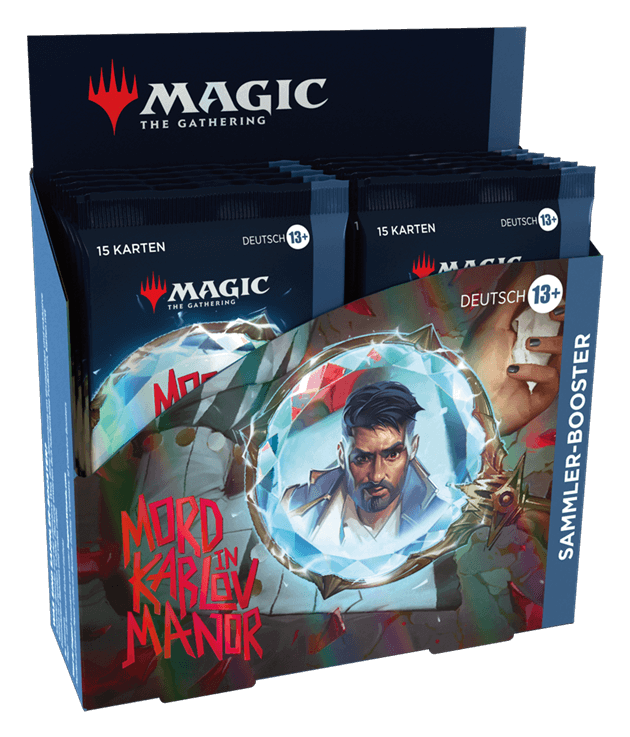 Magic: The Gathering – Mord in Karlov Manor Sammler-Booster-Display (Deutsch)
