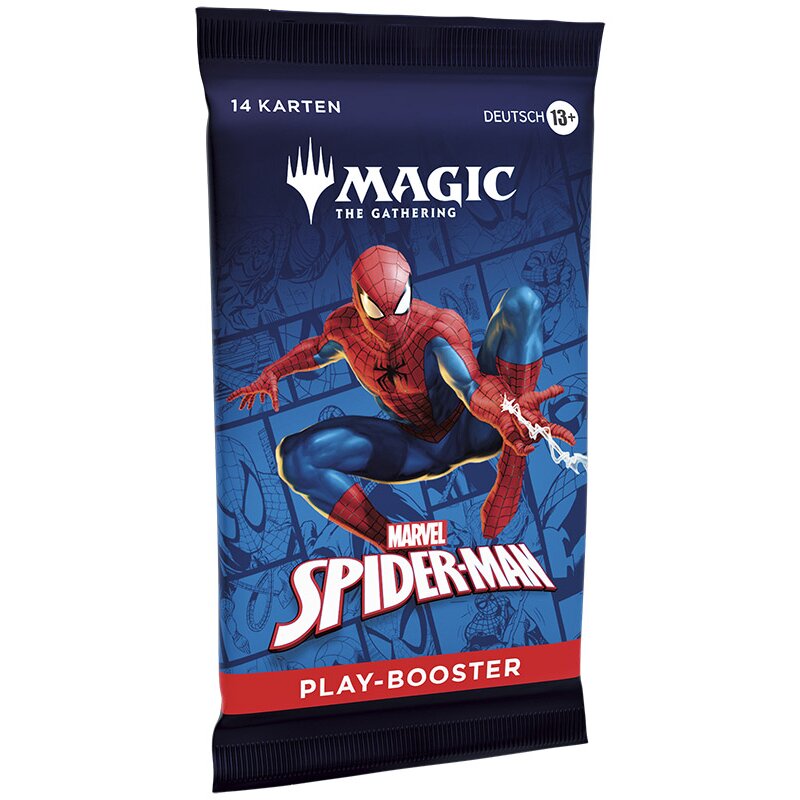 Magic The Gathering Marvel’s Spider-Man – Play Booster (deutsch, Einzelbooster)