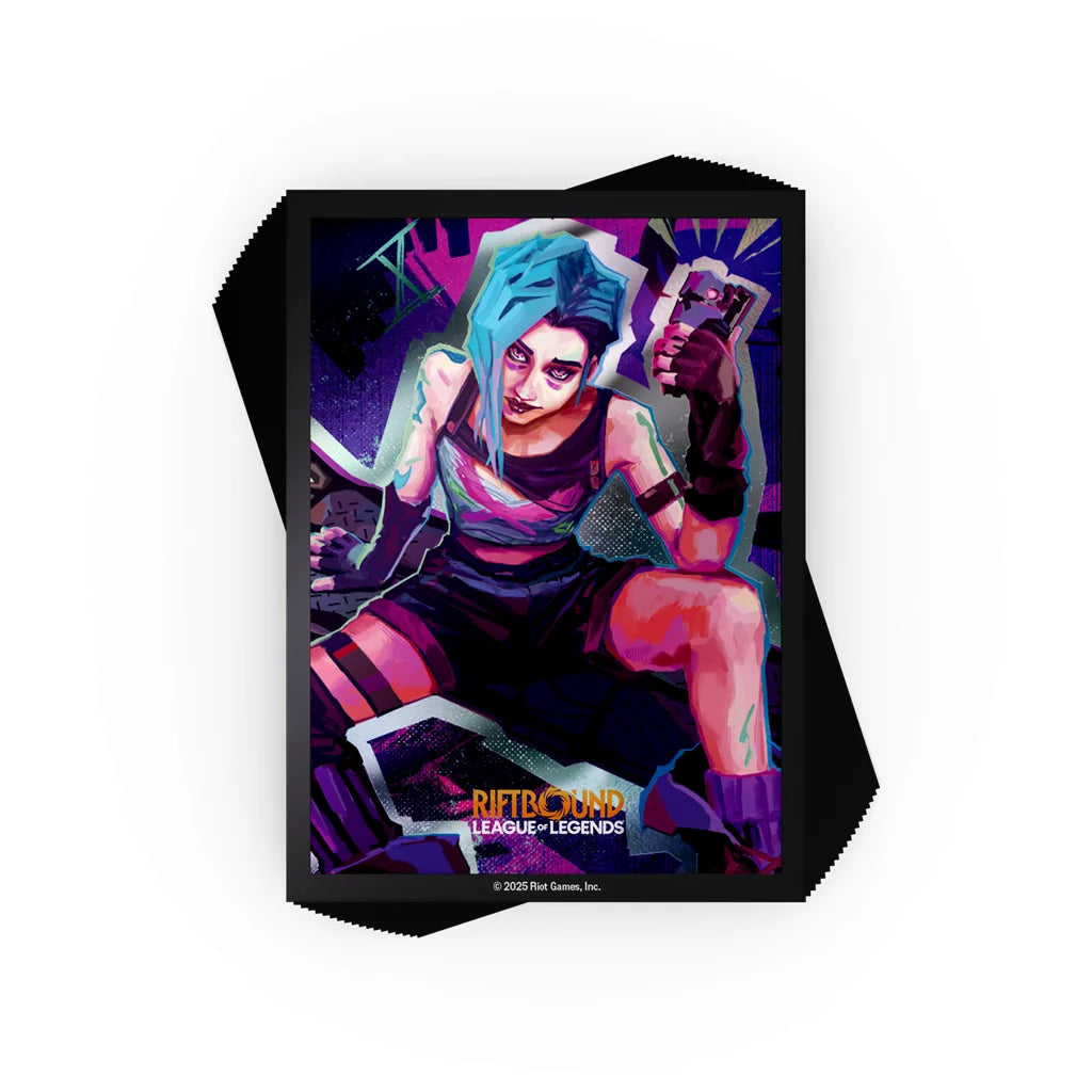 Riftbound: League of Legends TCG - Origins Jinx - 100 Standart Sleeves
