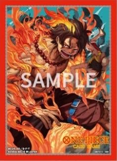 Bandai Namco - One Piece Card Game Sleeves (70 Stück) – Ace