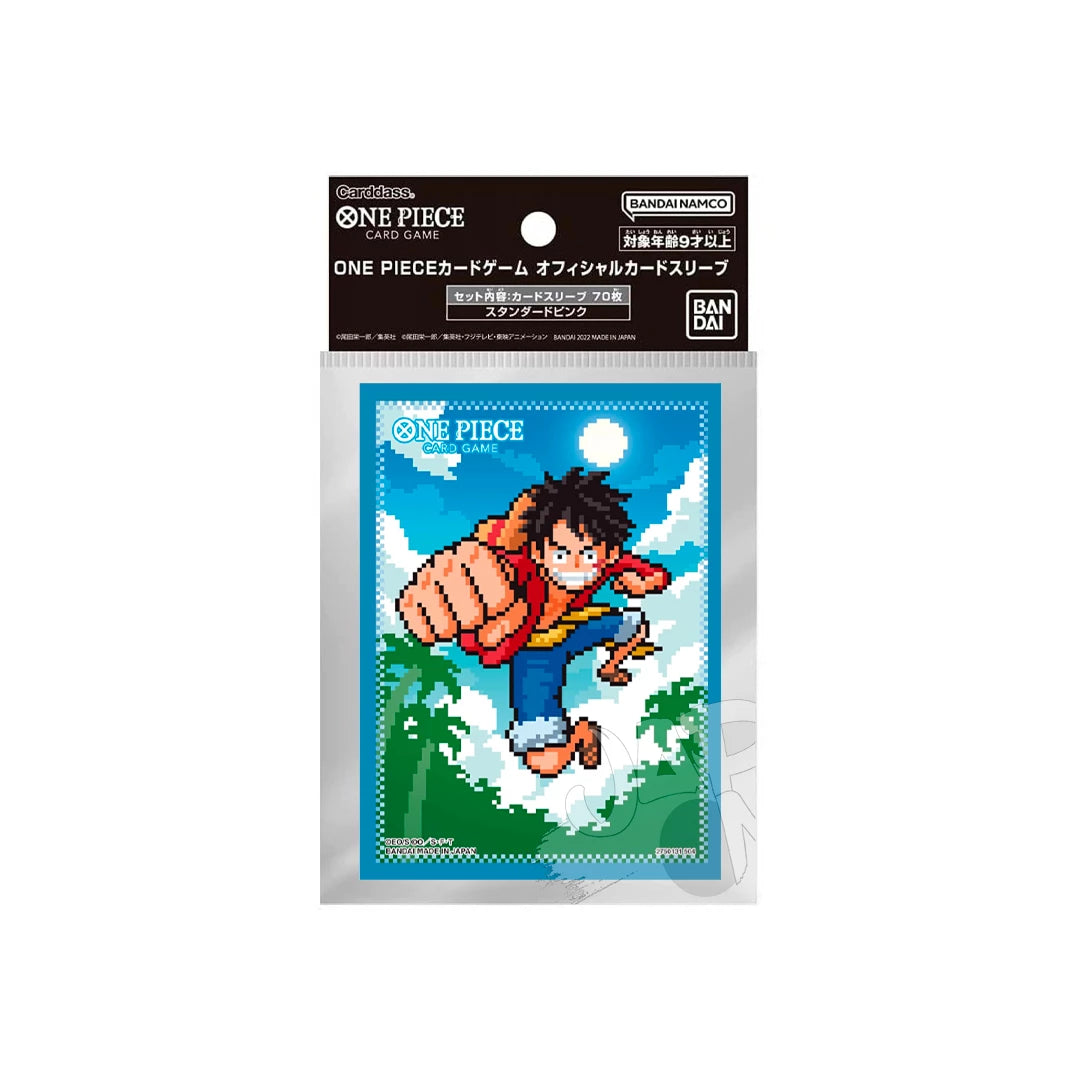 Bandai Namco - One Piece Card Game Sleeves (70 Stück) – Pixel Rufy