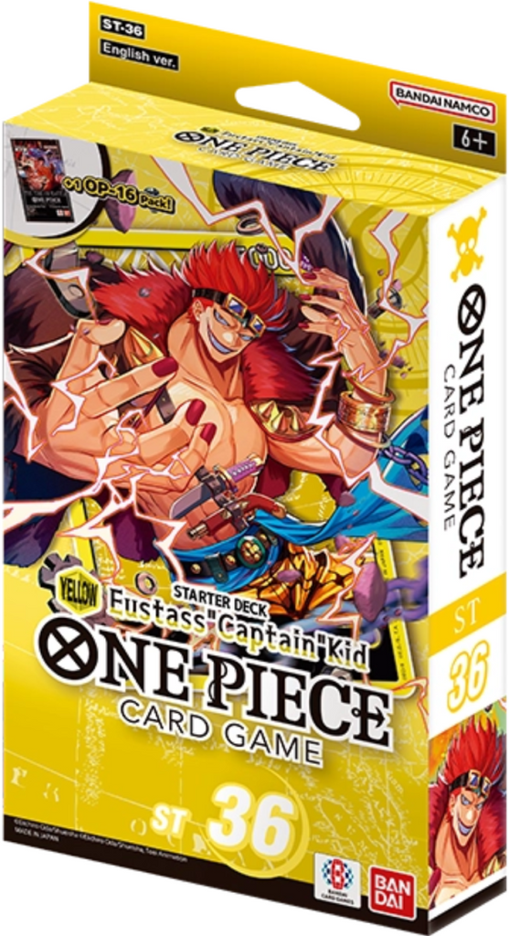 One Piece Card Game Starter Deck ST36 Eustass Captain Kid (englisch)