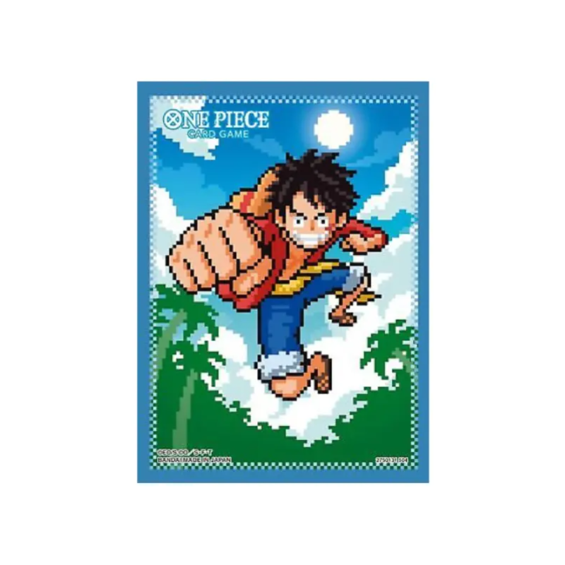Bandai Namco - One Piece Card Game Sleeves (70 Stück) – Pixel Rufy