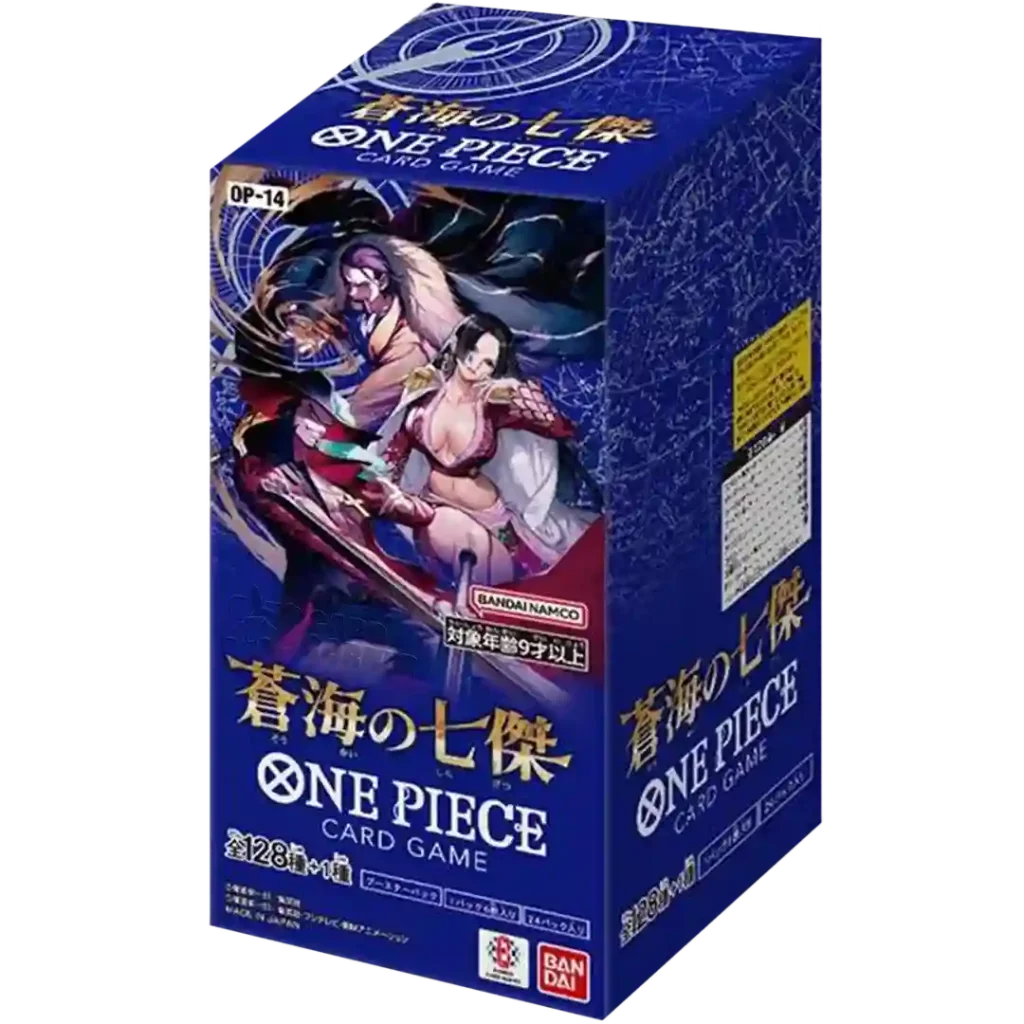 One Piece Card Game OP14 – The Azure Sea's Seven (Japanisch)
