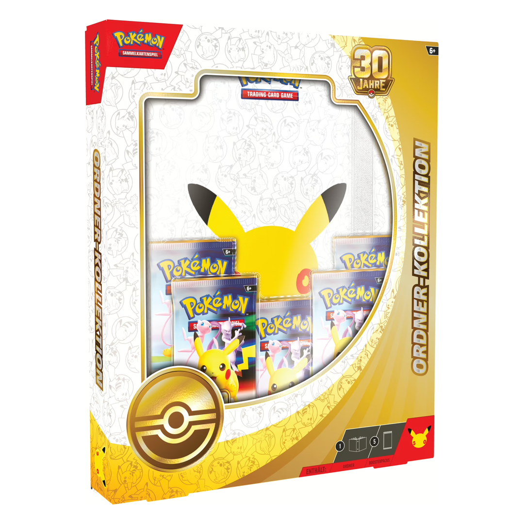 Pokémon 30 Jahre – Ordner-Kollektion (deutsch)*ACHTUNG MAX. 2 pro Person