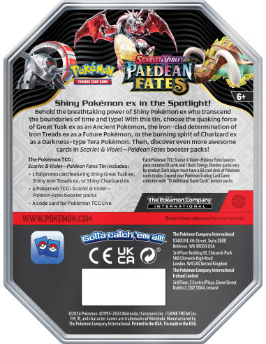 Pokemon – Great Tusk ex Tin Box (englisch)