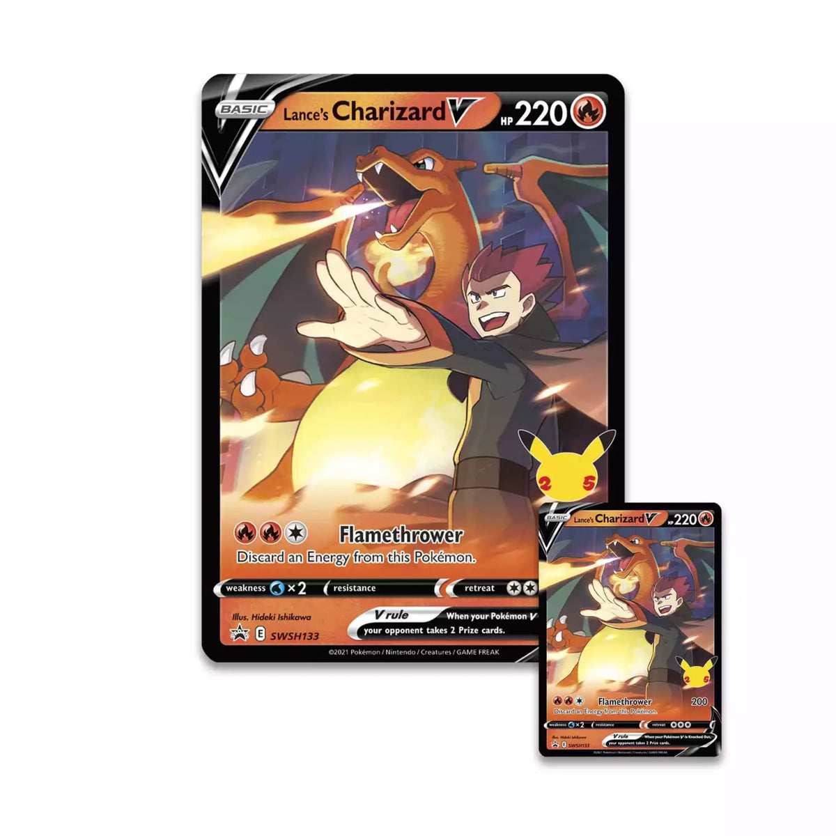 Pokemon Celebrations Collection Lance’s Charizard V (Englisch)