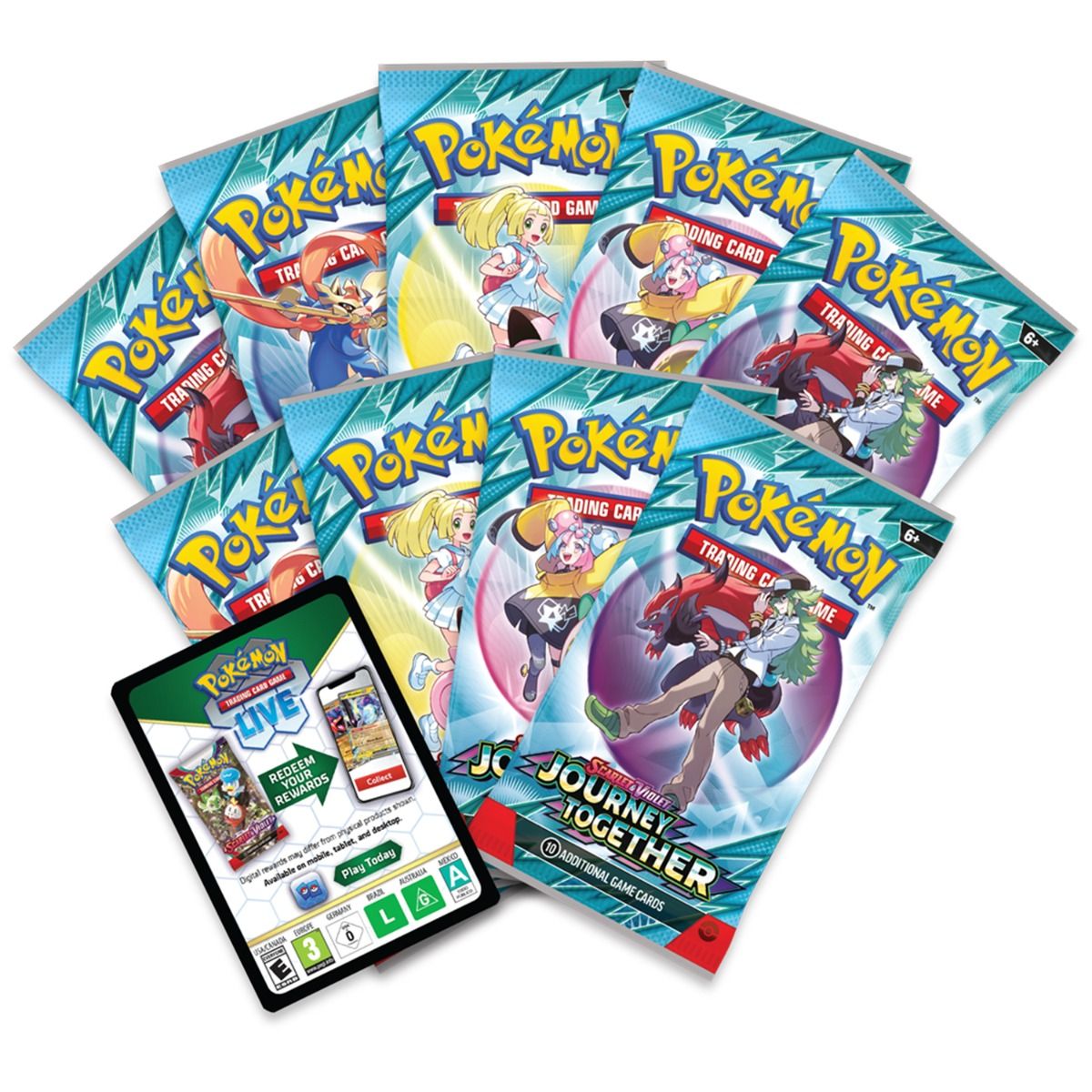 Pokemon Scarlet & Violet SV09 Journey Together Elite Trainer Box (englisch)