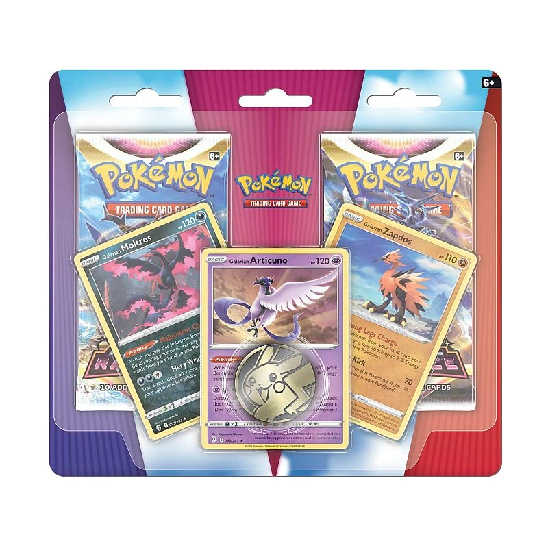 Pokemon Galarian Birds - Enhanced 2-Pack Blister (Englisch)