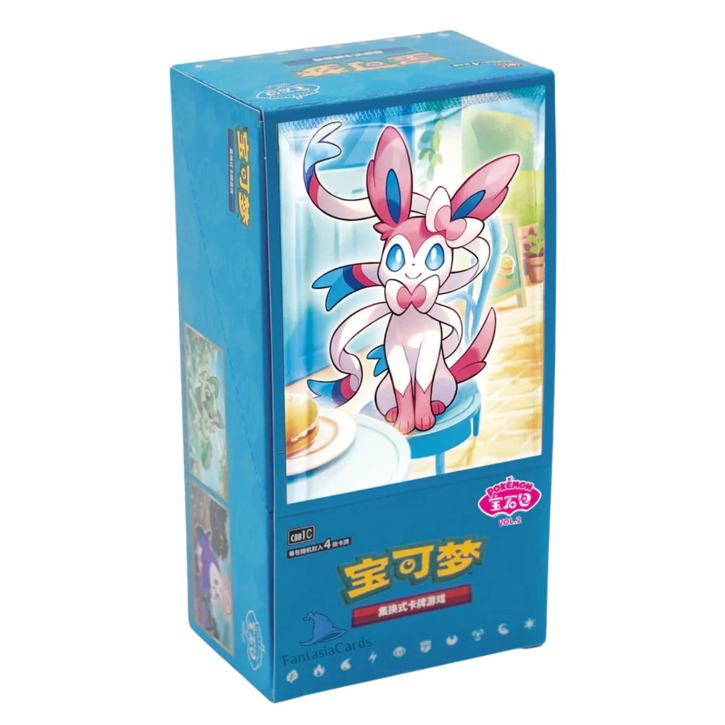 Pokemon – Gem Pack Vol. 2 – Display (Chinesisch)