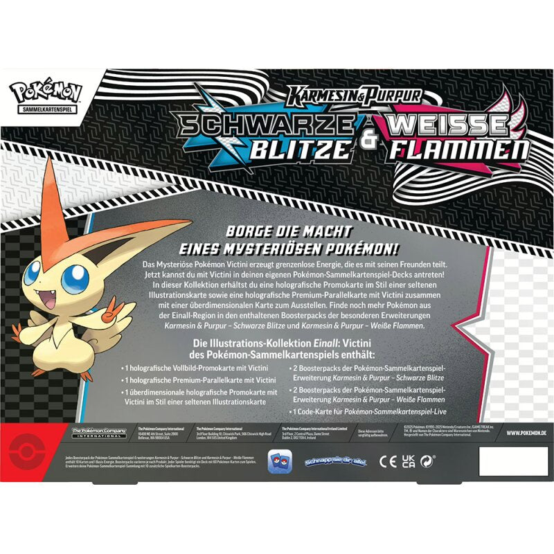 Pokemon Karmesin & Purpur – Victini Illustrations-Kollektion (Deutsch)