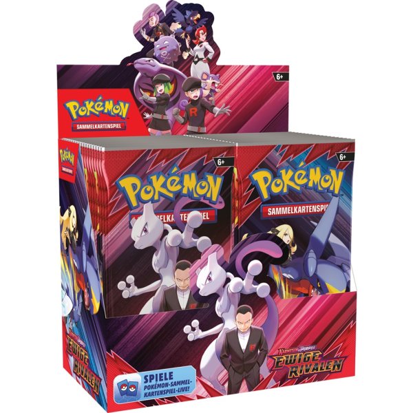 Pokemon Karmesin & Purpur KP10 – Ewige Rivalen Booster Display (Deutsch)
