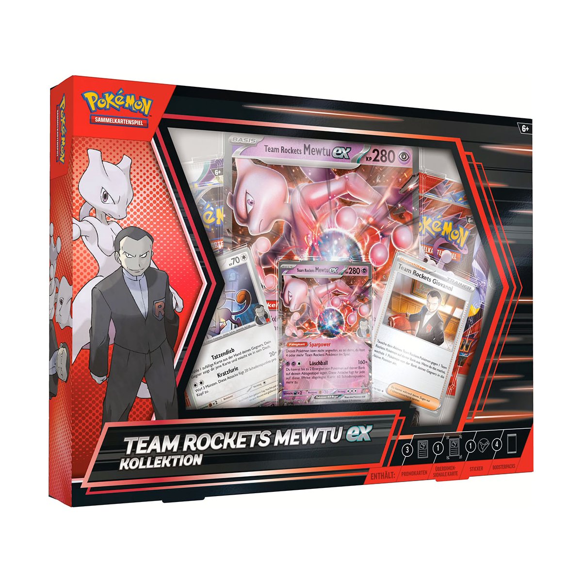 Pokemon Team Rockets Mewtu-ex Kollektion (deutsch)