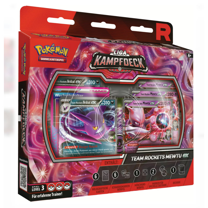 Pokemon Liga-Kampf Deck – Rocket’s Mewtu (Deutsch)