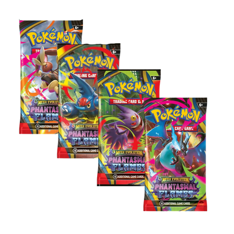 Pokemon ME02 Mega Evolution – Phantasmal Flames Booster Bundle (Englisch)