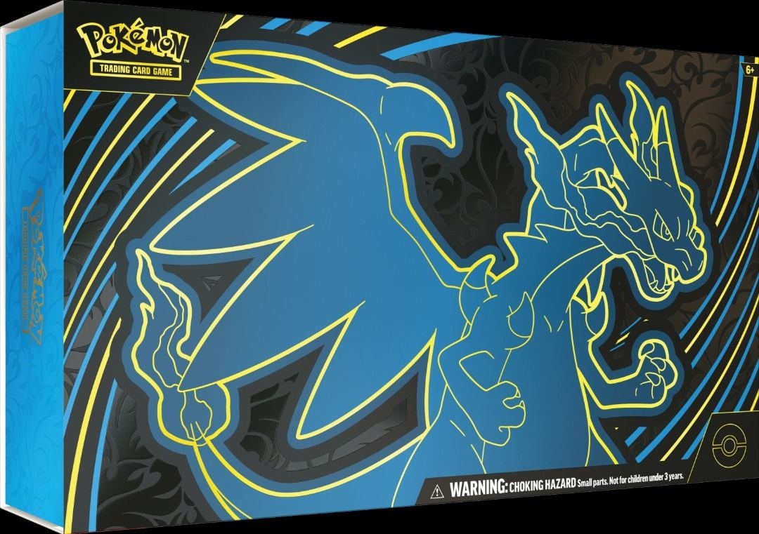 Pokemon ME02 Mega Evolution - Ultra-Premium-Collection – Mega-Charizard X-ex (Englisch)