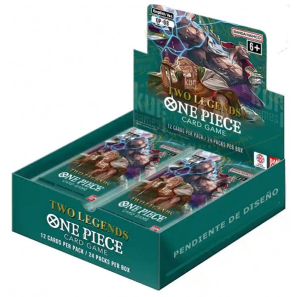 One Piece Card Game - Two Legends Display 24 Booster OP08 (englisch)