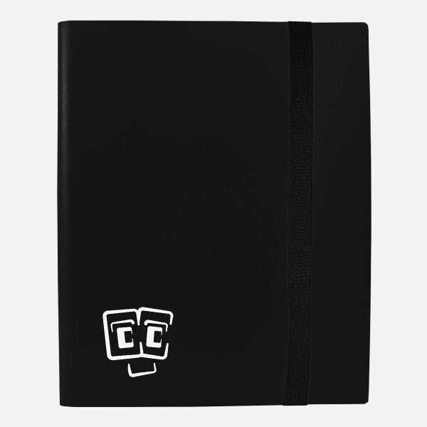 TCG Guru – 9er Pocket Binder Schwarz (Ordner für Sammelkarten)