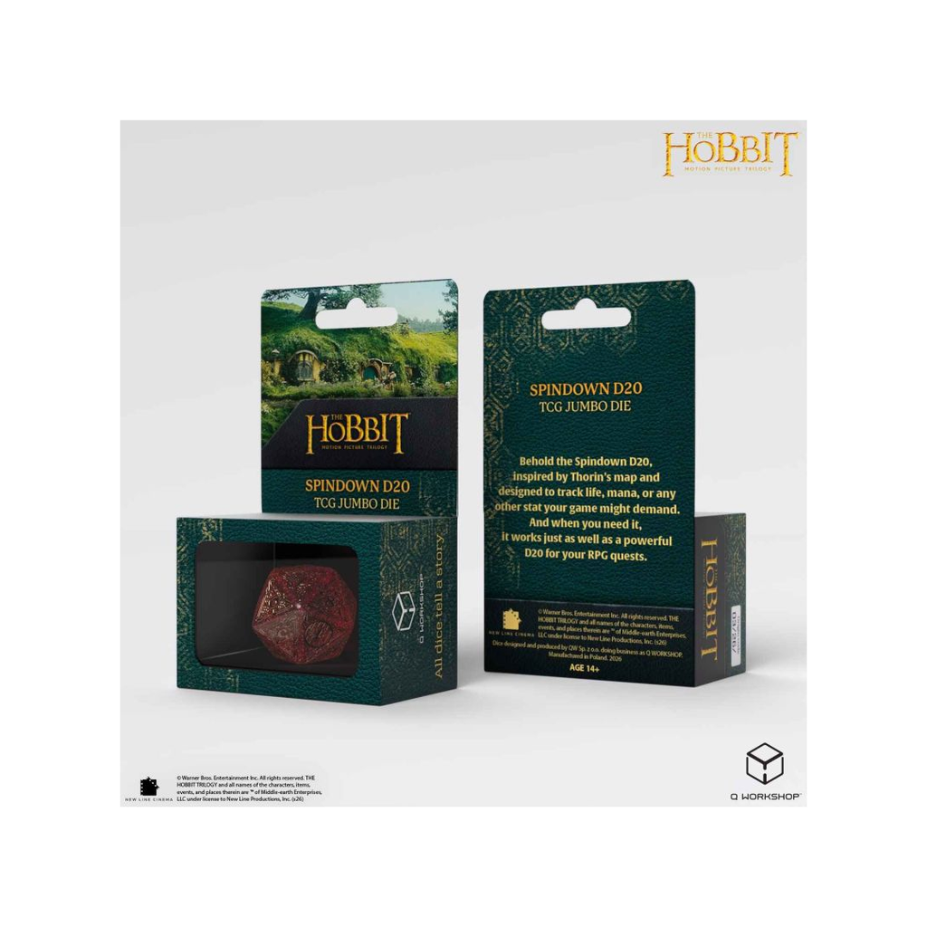 Q-Workshop – The Hobbit Spindown D20 Jumbo – Ember