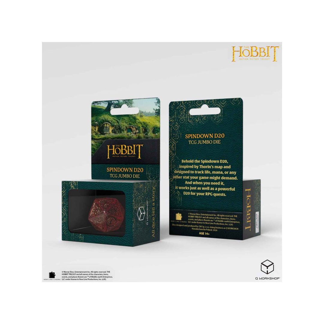 Q-Workshop – The Hobbit Spindown D20 Jumbo – Ember