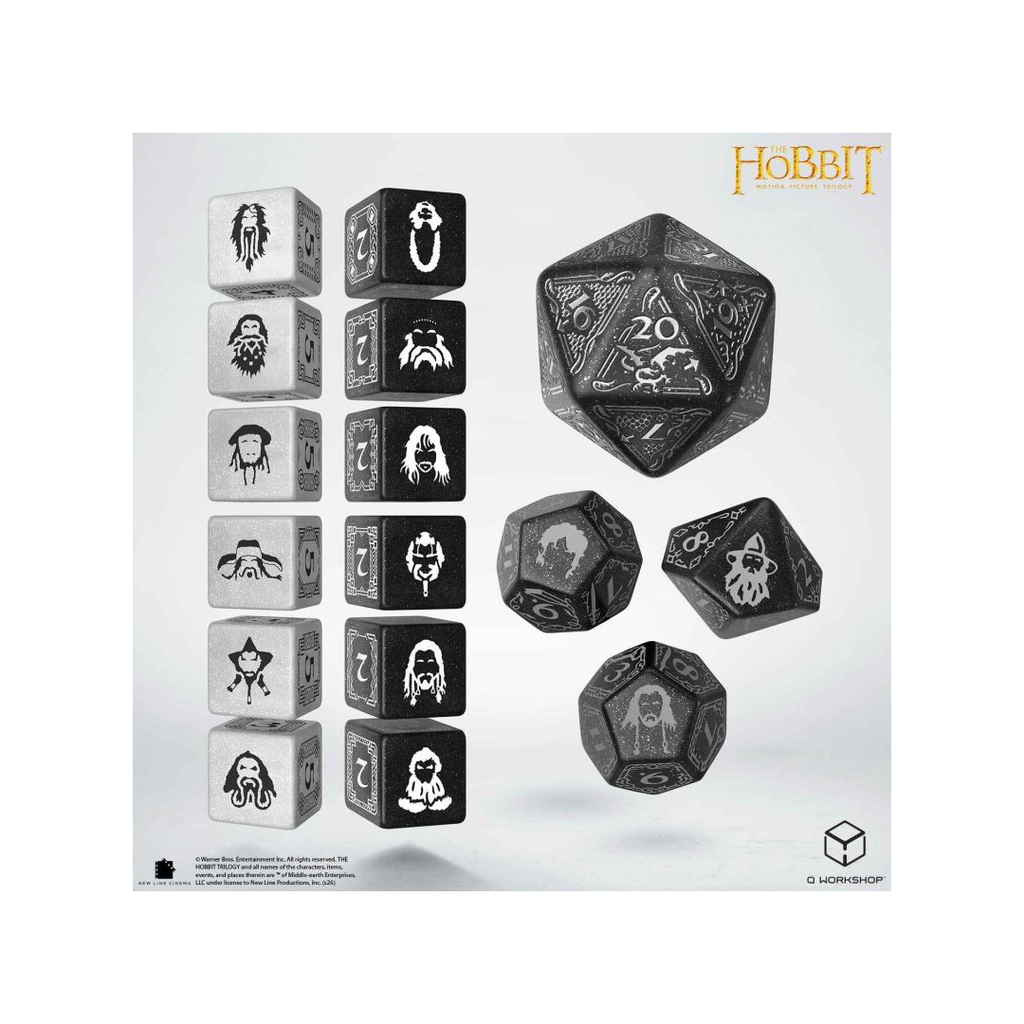 Q-Workshop – Umbral Hollow – The Hobbit TCG Dice Set