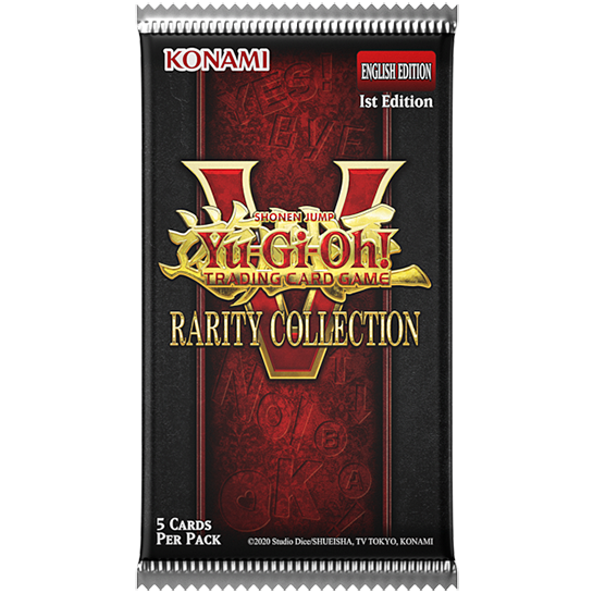 Yu-Gi-Oh! Rarity Collection V Booster Blister (Englisch)