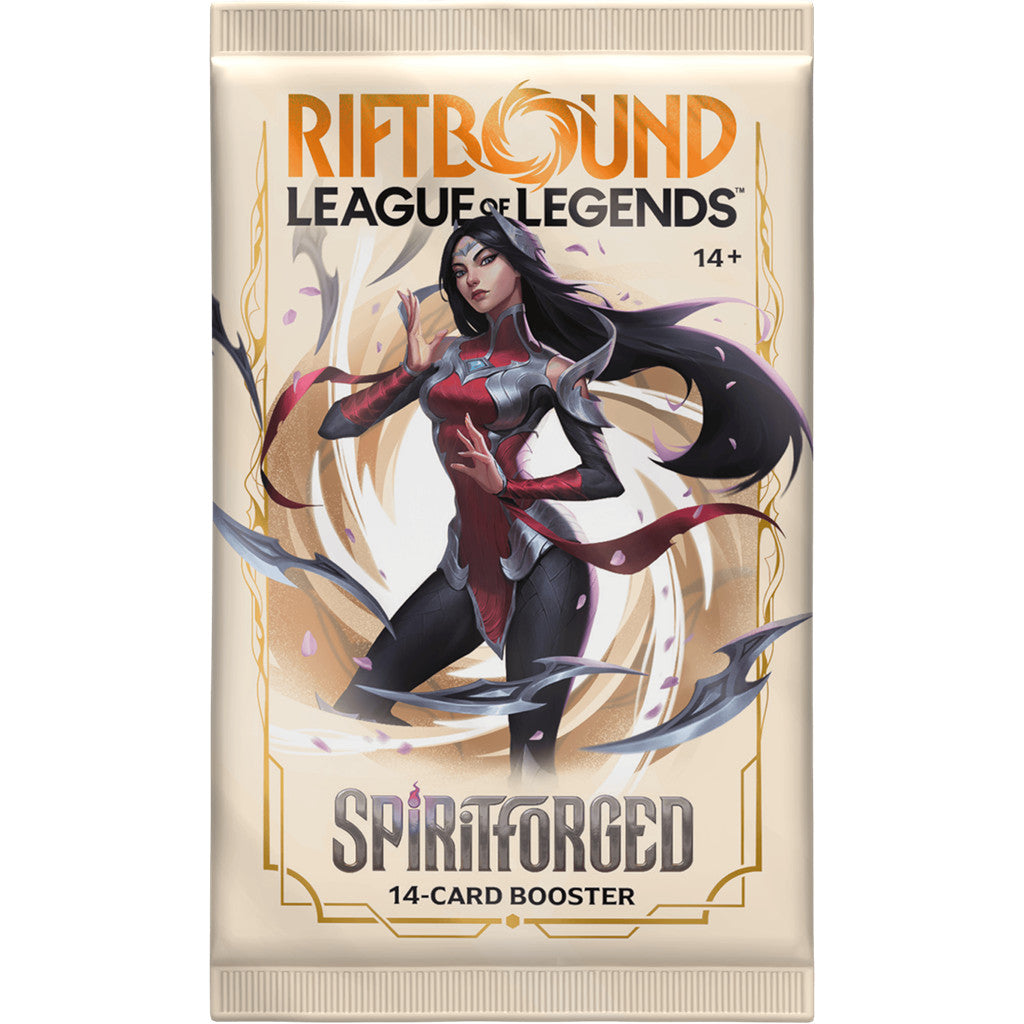 Riftbound League of Legends - Spiritforged Einzelbooster (Englisch)