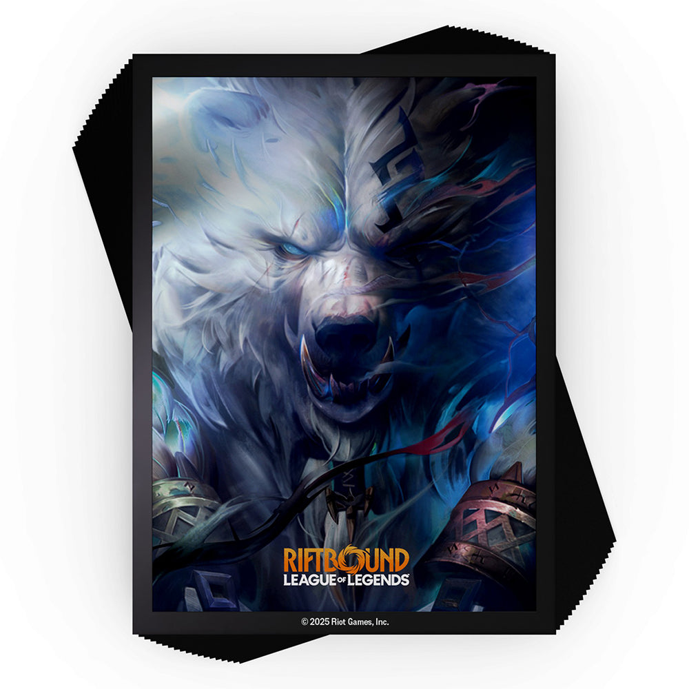 Riftbound: League of Legends TCG - Origins Volibear - 100 Standart Sleeves